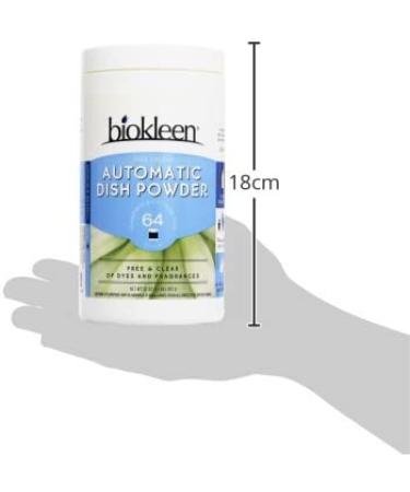 Biokleen Free & Clear Dishwashing Detergent - Eco-Friendly, Concentrated Powder for 64 Loads, Non-Toxic & Fragrance-Free - Buy Online on GoSupps.com