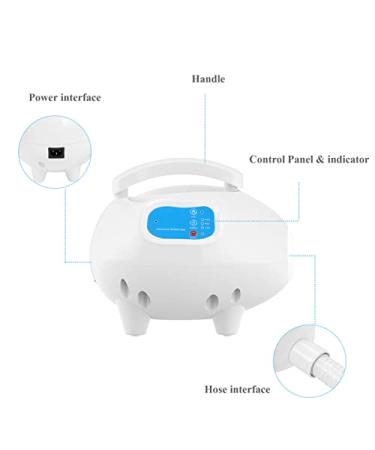 Ozone Air Bubbles Bathing Mat - Spa Massager with Adjustable Settings & Ozone Sterilization for a Relaxing Bath Experience | International Shipping Available - Buy Online on GoSupps.com