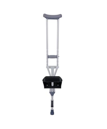 Crutch Cane for Young People Lightweight Double Crutch Underarm Crutch Non-Slip Crutch Foot Fracture Single Leg Auxiliary Crutch for Lucky Star