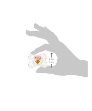 MAM Silicone Pacifier Set of 2 for 0-6 Months - VfB Stuttgart Design | International Shipping - Buy Online on GoSupps.com
