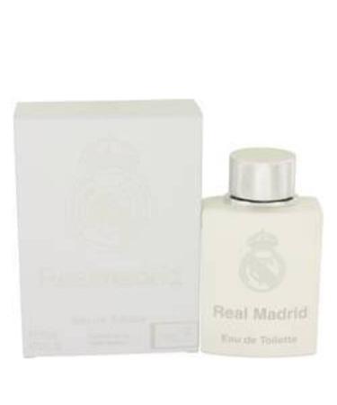 Real Madrid Special Edition Fragrance for Men Eau De Toilette EDT 3.4oz 100ml Cologne Spray Made in Spain by Air Val International Real Madrid EDT by Air Val International 1 Count (Pack of 1)