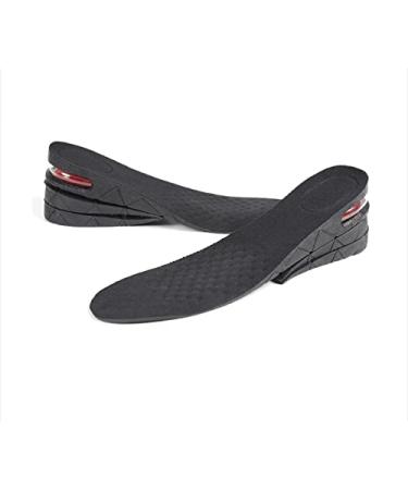 1Pairs Height Increase Insole Breathable Memory Foam Full Length Height Increase Insole Invisible Inner Insole for Unisex Men Women Comfortable Breathable Replacement Insoles 1 Layer