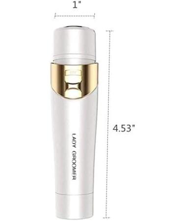 KouRy USB Rechargeable Ear Nose Hair Trimmer Clippers - Painless Waterproof Nose Hair Remover for Women & Men - Professional Eyebrow & Facial Hair Trimmer (White - Buy Online on GoSupps.com