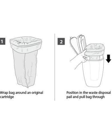 EcoLeo Refill Bags Compatible with Litter Genie Litter Champ and Litter Locker Eco-Friendly Plastic-Free Compostable Replaces Cartridges (Equals 4-Pack of Name Brand) (27-Count) - Buy Online on GoSupps.com