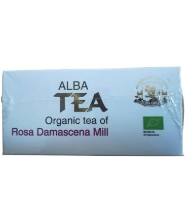 Alba Grups - Rose Tea Rosadamascena Mill with 20 tea bags 1 gr - Buy Online on GoSupps.com