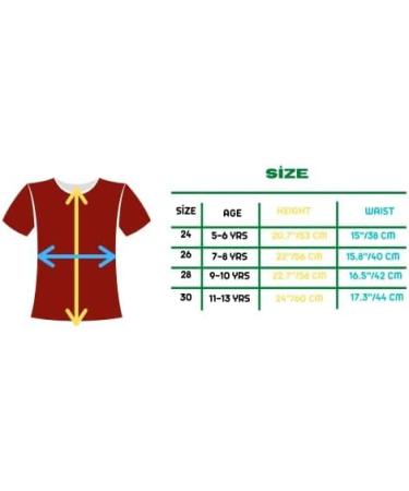 Msteco Portugal Soccer Legend #7 Kids Jersey/Shorts - Youth Sizes (9-10 Years) - Buy Online on GoSupps.com