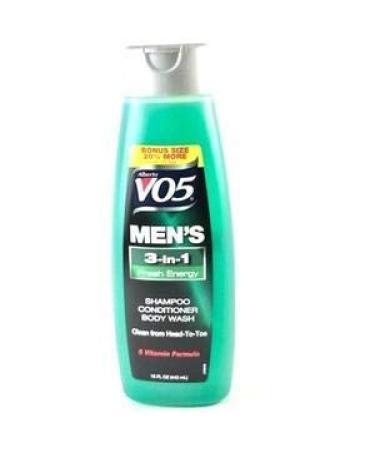 Alberto V05 3 in 1 Men's Body Wash Fresh Energy 15 Oz. (1 Pack)