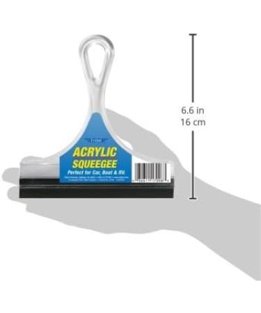 Ettore 17006 6-inch Clear Acrylic Squeegee - Professional Quality - Buy Online on GoSupps.com