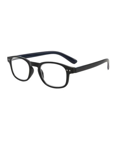 Kchycv presbyopia glasses for reading portable presbyopia glasses bifocal reading glasses personalized presbyopia glasses (size: black color: 250 degree))