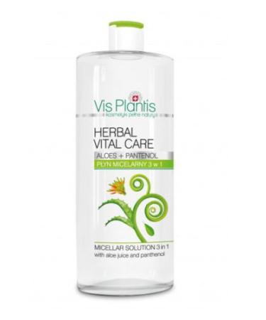 VIS PLANTIS Aloe Vera Micellar Make-up Remover 3in1 500 ml