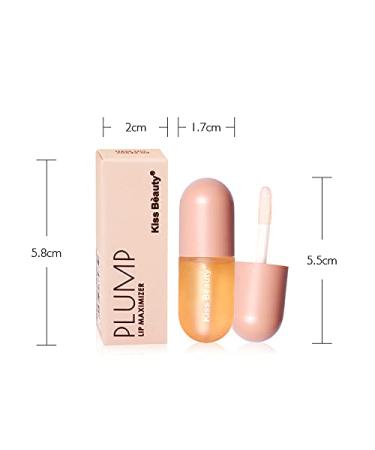 VEFSU Lip Plump Gloss 3ml & Summer Fridays Lip Butter Balm 0.04oz, Khaki - Moisturizing and Enlarging Lip Plumper Set - Buy Online on GoSupps.com