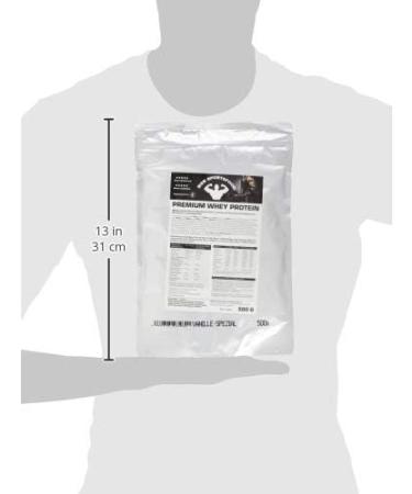 Buy BSB Sportsfood Premium Whey Protein Pouch - Vanilla Flavor (500g) | Best International Shipping - Buy Online on GoSupps.com