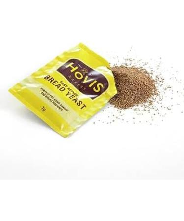 Hovis Bread Yeast Fast Action 42g | 6 X 7g Sachet | A blend of dried yeast and bread improvers | Suitable for Vegetarians - Buy Online on GoSupps.com