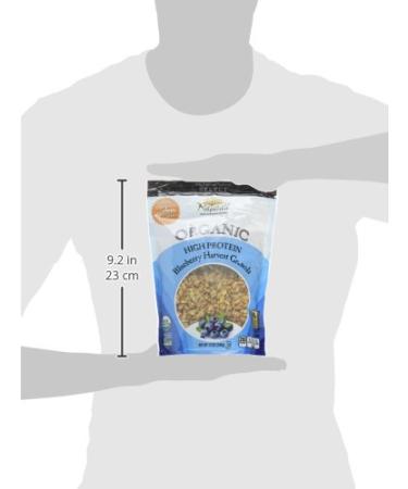 New England Naturals Organic Blueberry Harvest Granola - 12oz Non-GMO, USDA Organic, Kosher Breakfast Cereal - Buy Online on GoSupps.com