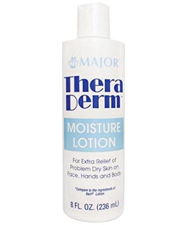 Major Pharmaceuticals 700487 Thera Derm Moisture Lotion Compare to Keri 236 mL Volume Yellow
