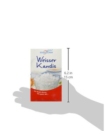 S dzucker White Rock Candy - Pack of 12 (12 x 500g) | Premium International Shipping - Buy Online on GoSupps.com