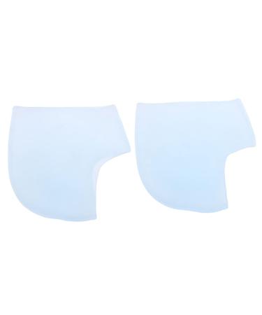 Chrome 2 pair of moisture gel-silicone-protectors sock pedicure moisturizing feet pain relief heels Foot Health care (color: a) (color: b size:-)