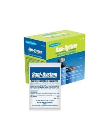 Pro Products SANI-SYSTEM (SS24WS) Liquid Sanitizer Concentrate for WATER SOFTENER - RO UNITS - WATER COOLERS (24)