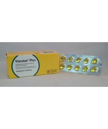 Viacutan Plus Vet. 40 Capsules - Buy Online on GoSupps.com