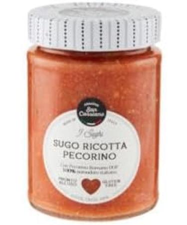  Italian Gourmet E.R. 3 x Cascina San Cassiano Ricotta Pecorino Sauce 290g + Italian Peeled Gourmet Tomatoes 400g - Buy Online on GoSupps.com