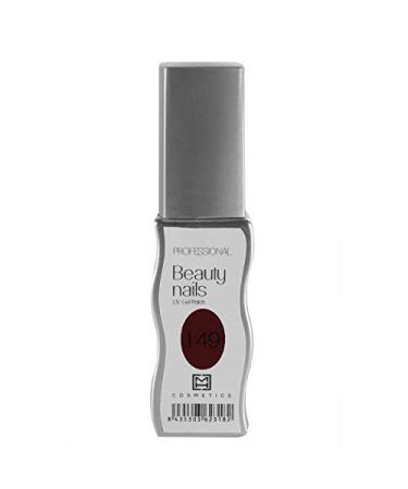 MH Cosmetics Gel Polish Semipermanent 149 Burgunderrot 1Pack (1 x 10 ml)