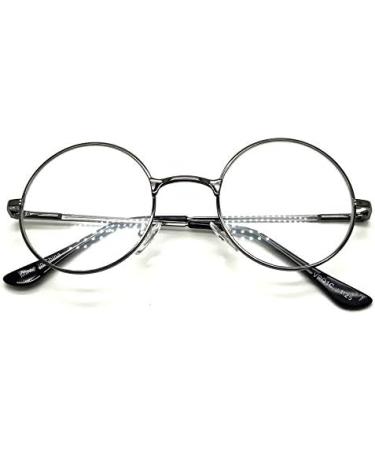Round Circle Metal Reading Glasses - Sun Readers for Men & Women | Spring Hinged 3-Pack - Stylish & Comfortable - Buy Online on GoSupps.com