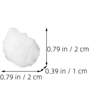 NOLITOY Pure Cotton Balls - Soft Absorbent Cotton Swabs for Nail Polish & Makeup Removal | Premium Quality Cotton for International Shipping - Buy Online on GoSupps.com