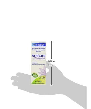 Boiron Arnica Ointment 1 oz - Natural Pain Relief for Bruises and Swelling - Buy Online on GoSupps.com