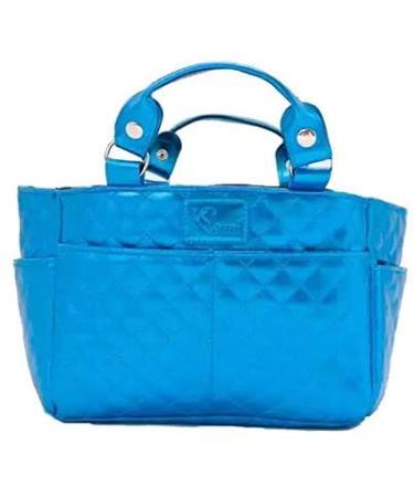 Kami-So Ice Skating Rink Tote - Great for Skate Guards Water Bottle and Other Skating Accessories Bahama Blue
