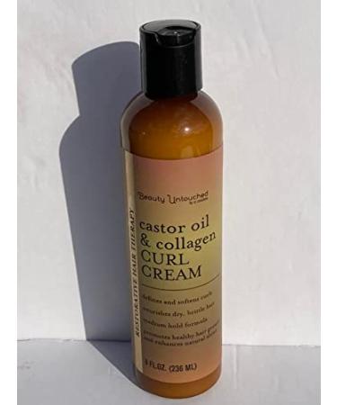 Beauty Untouched Castor Oil & Collagen Curl Cream 8oz