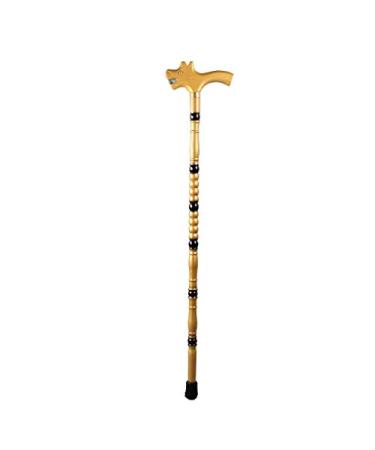 SilteD SilteD Old Man Walking Stick Wooden Faucet Walking Stick Anti-Skid Walking Aid Cane Trekking Pole Crutches