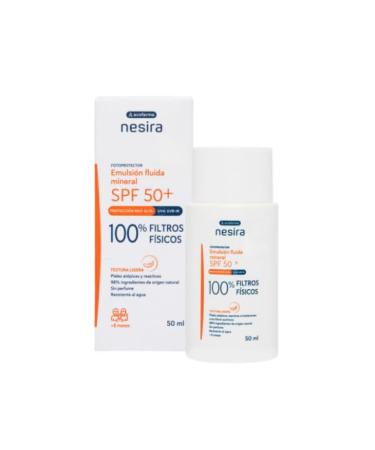 Piumer PIUMER | ACOF. NESIRA Mineral Liquid Sunscreen Emulsion SPF50+ 50 ml