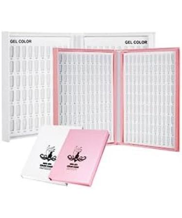 SUQ 2pcs Nail Display Books - 216+120 Colors Professional Salon Nail Color Swatches for DIY Nail Polish - Nail Salon Design Board - Buy Online on GoSupps.com