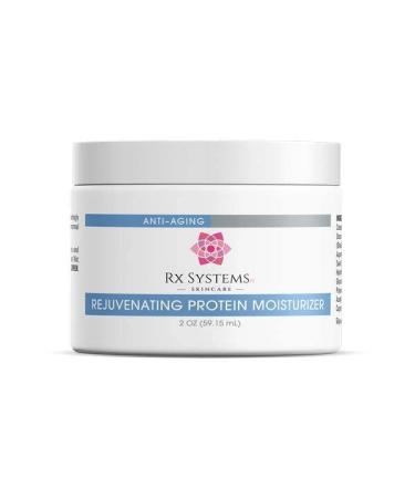 Rejuvenating Protein Moisturizer Dermatologist-Developed Collagen Face Cream with Proteins and Peptides for Facial Skin Elasticity and Youthful Glow - Anti-Aging Peptide Moisturizer that Treats Fine L