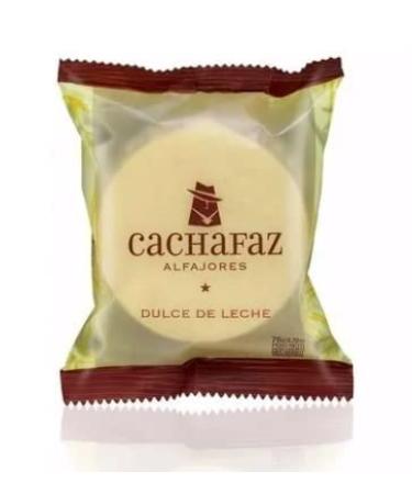 Cachafaz Alfajor Maizena x 12 Dulce De Leche 12 Count - Authentic Argentine Confection (Pack of 1) - Buy Online on GoSupps.com