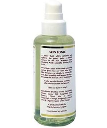Nonie AHA All-Natural Skin Tonic | Castor Oil Citrus & Apple Cider Vinegar | International Shipping - Buy Online on GoSupps.com