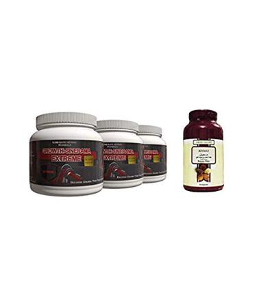 3 Pots of Growth Sinerama Extreme Powder Form + 1 Bottle Free Maxboy