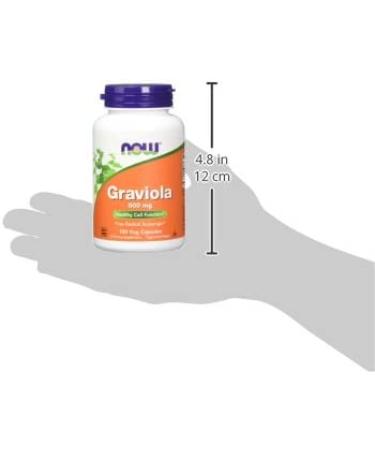 Now Foods Graviola 500 mg - 100 Vegan Capsules for Immune Support - Buy Online on GoSupps.com