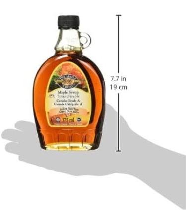 The Maple Treat 100% Pure Maple Syrup Amber Rich Taste. 375 ml Glass Bottle - Buy Online on GoSupps.com