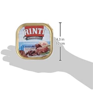 RINTI Kennerfleisch Poultry Hearts + Pasta | 9 x 300g | Premium Pet Food for Dogs | International Shipping Available - Buy Online on GoSupps.com