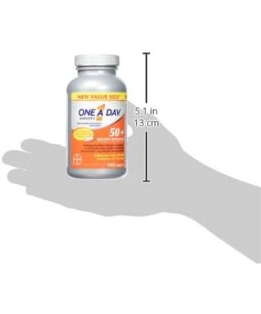One-A-Day Women's 50+ Complete Multivitamin - 100 Tablets for Optimal Health - Buy Online on GoSupps.com