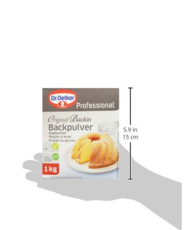 Dr. Oetker Professional Baking Powder - 1kg Pack | Original Quality for Perfect Baking - Buy Internationally - Buy Online on GoSupps.com