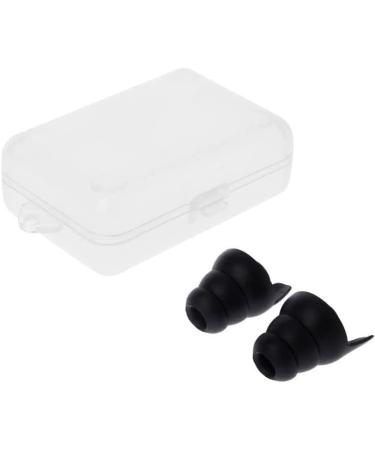 Sleep earplugs 1 Pair/Set Soft Silicone Ear Plugs Anti Noise Snore Earplugs Noise Reduction Sound Insulation Ear Earplugs 5 Colors (Color : Black) (Color : Groen) (Color : Blauw)