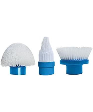 Spin Scrubber Replacement Brushes - Set of 3 (Flat Dome Corner) | International Shipping Available - Buy Online on GoSupps.com