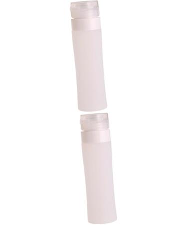 Beaupretty Travel Soap Make empty squeeze bottle empty make compact Sample Jars Empty Silicone Bottle empty make containers Refillable Bottle Container cosmetic jars white dispenser make - Buy Online on GoSupps.com