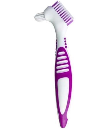 Premium Hygiene Denture Cleaning Brush - Effective & Gentle Care for Dentures | International Shipping Available - Buy Online on GoSupps.com