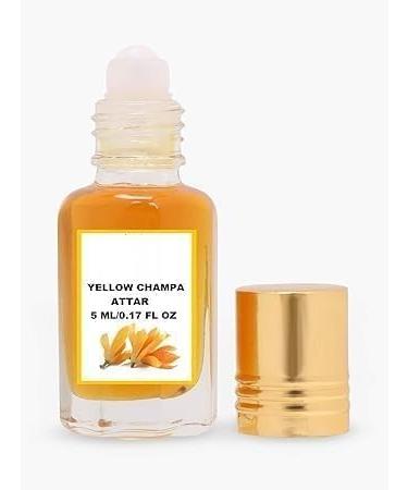 Yellow Champa Perfume for Men and Women 5 ml - Buy Online on GoSupps.com