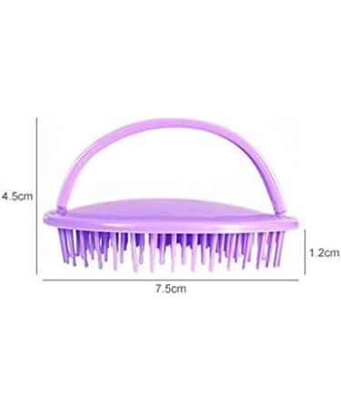 Scalp Massage Device - 3-Colored Hair Brush & Shampoo Brush for Women | Comb & Massage Your Scalp for Healthier Hair (Colors: 02 & 03) - Buy Online on GoSupps.com