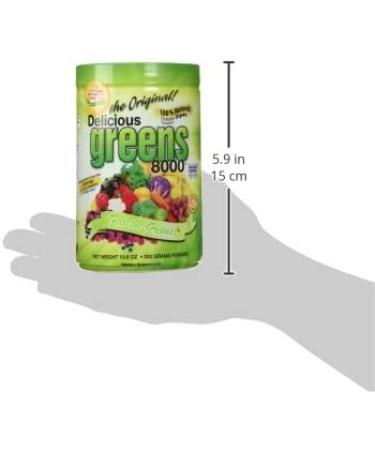 Buy Greens World Delicious Greens 8000 Powder | 10.6 oz - Best Nutritional Superfood - Buy Online on GoSupps.com