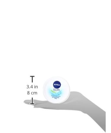 NIVEA Soft Moisturizing Creme 6.8 Ounce (Pack of 3) Jojaba Oil vitamin E 6.8 Ounce (Pack of 3) - Buy Online on GoSupps.com
